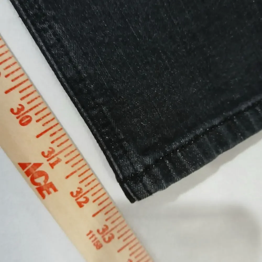 DIESEL Jeans Mens 32x32 Safado X Straight Black NWT RM063 Button Fly - Picture 15 of 16